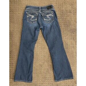 Silver Jeans Women's Size W29 Suki Surplus Blue Denim Bootcut Fit